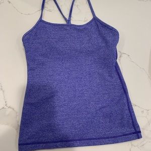 Lulu lemon racer back tank size 4
